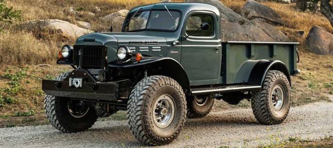 1958 Dodge Power Wagon Pickup Truck T-Shirt - Vintage MoParts